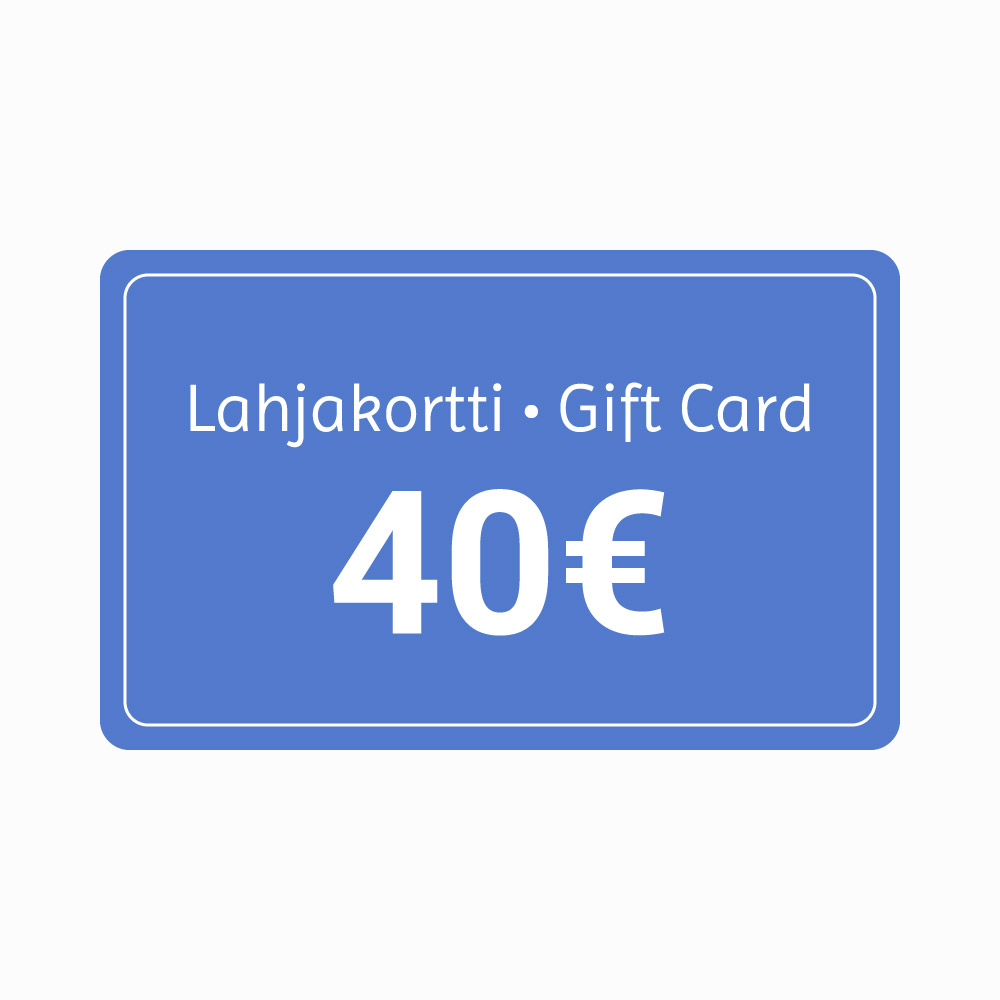 40 € Lahjakortti