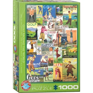 Golf Around the World, Eurographics, 1000 piece puzzle