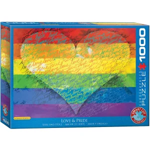 Love & Pride, Eurographics, 1000 piece puzzle