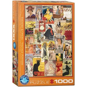 Theater & Opera Vintage Posters, Eurographics, 1000 piece puzzle