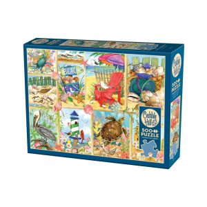 Day at the Beach, Cobble Hill, 500 palan palapeli