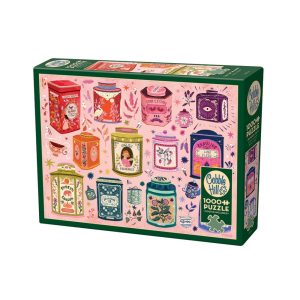 Tea Tin Treasures, Cobble Hill, 1000 palan palapeli