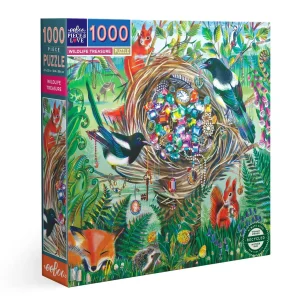 Wildlife Treasure, eeBoo, 1000 palan palapeli